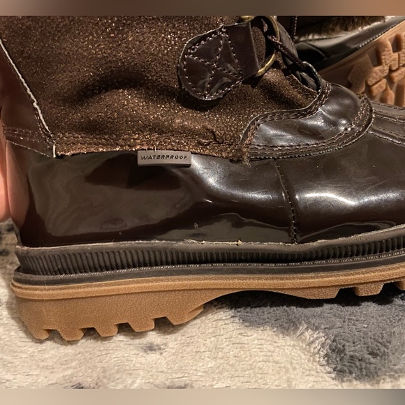 Khombu Brown Waterproof Boots - Picture 9 of 9